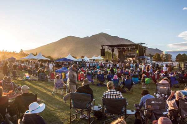 Music festival in Flagstaff