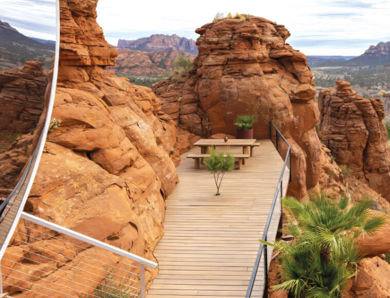 A Home Up High On The Red Rocks: Inside Red Tail Cliff | Sedona Monthly