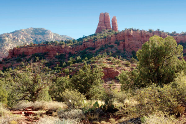 Chimney Rock Pass Trail by Donavan Seschillie