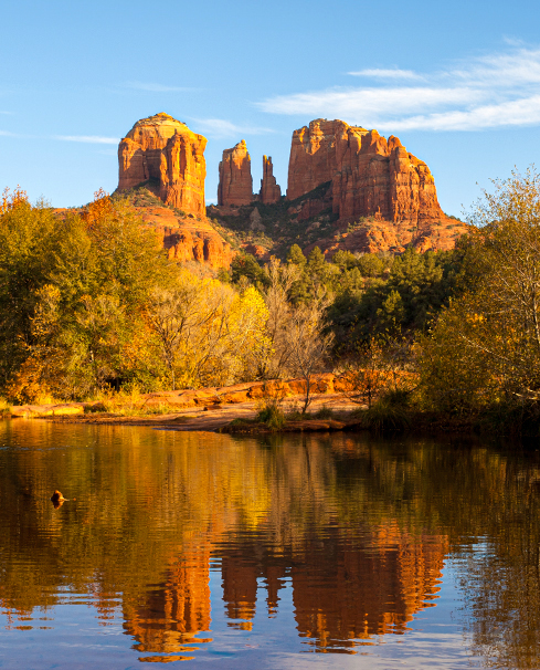 Fall Sedona Red Rocks