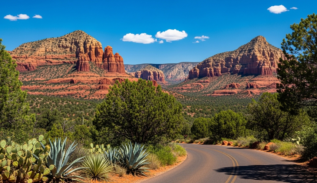 Summer Sedona Red Rocks