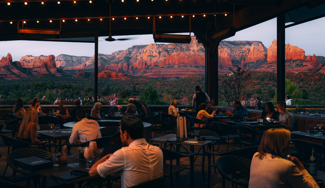 Outdoor Dining & Restaurants with a View in Sedona