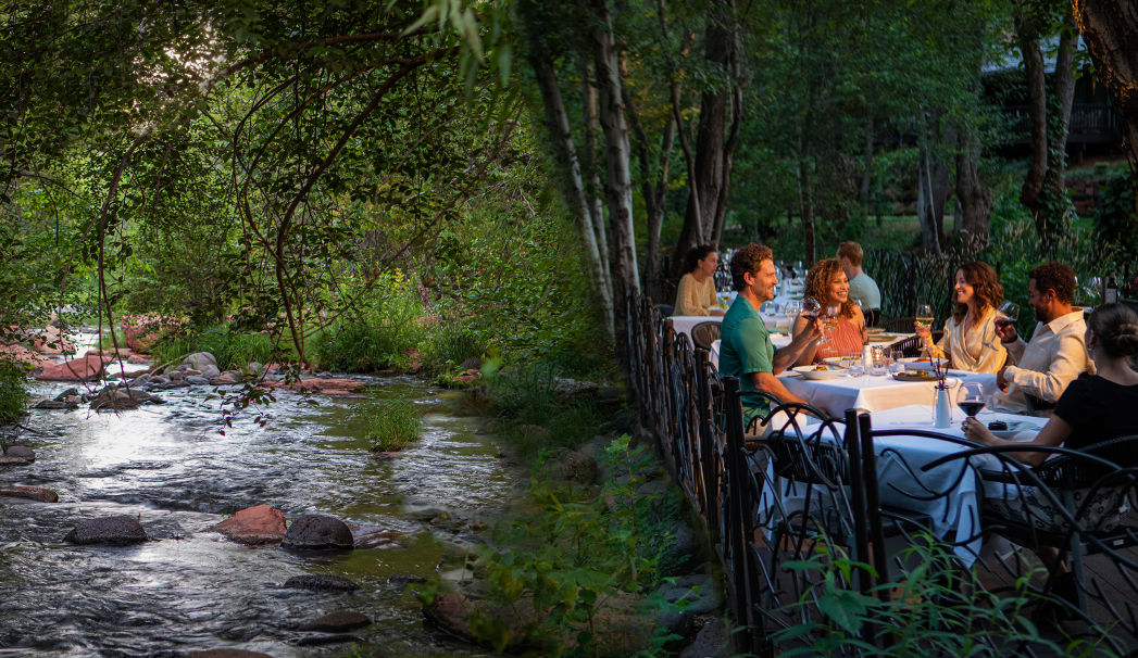 Outdoor Dining & Restaurants with a View in Sedona