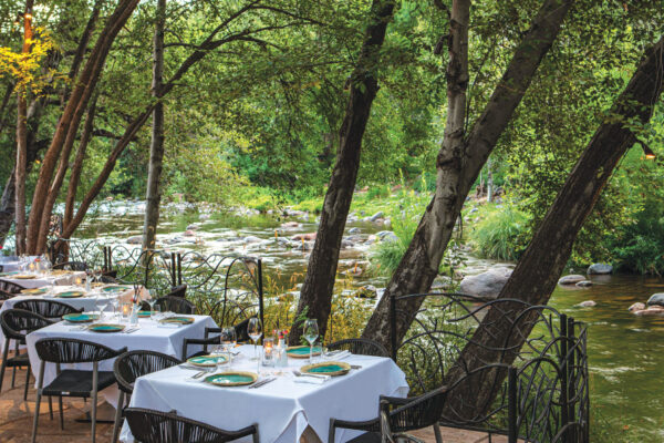 Cress on Oak Creek at L’Auberge de Sedona