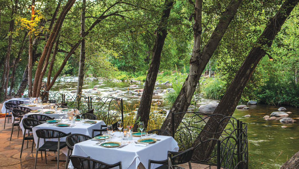 Cress on Oak Creek at L’Auberge de Sedona